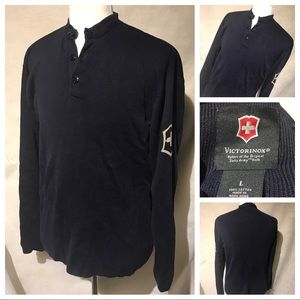 Victorinox L Blue 1/4 Pullover Sweater A3576